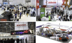 Drupa-Absagen KM Canon Ricoh EFI
